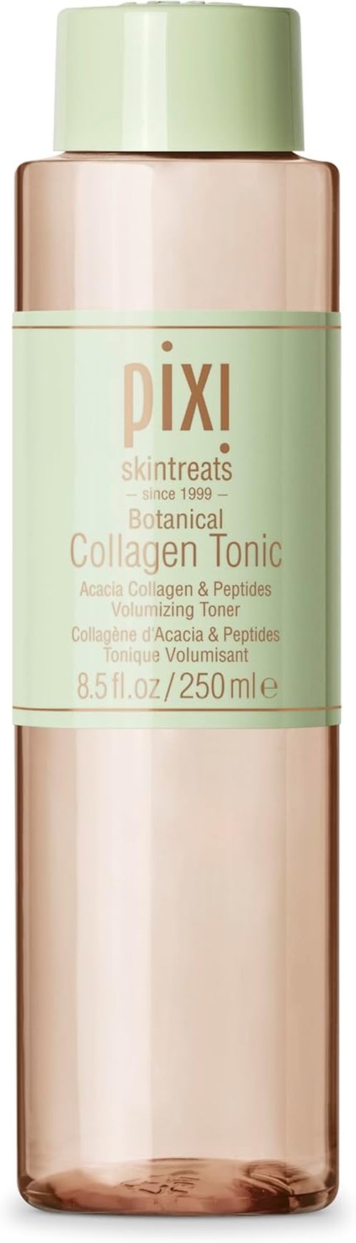 Pixi Botanical Collagen Tonic - Volumizing & Hydrating Toner with Peptides | Alcohol-Free, 250 ml / 8.5 fl oz