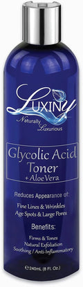 **Regine Switzerland Glycolic Acid Toner - Hydrating AHA BHA Facial Toner (8 oz) for Acne Prone Skin**