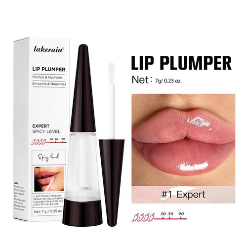 **BAISEN DIARY Plumping Lip Oil - Ultra-Hydrating Gloss for Smooth, Juicy Lips | Instant Volume & Shine**