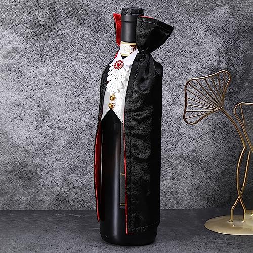 Halloween Vampire Wine Bottle Cover 1PC - Dracula & Vampire Wine Holder Gift