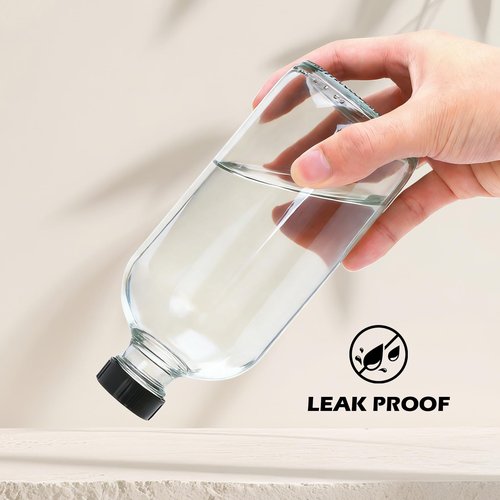 Maredash 16oz Glass Spray Bottles,Empty Reusable Spray Bottles,Glass Spray Bottles for Cleaning,Refillable Containers with Spray Nozzles for Cleaning,Window Cleaner,Hair Care,Flowers12 Pack