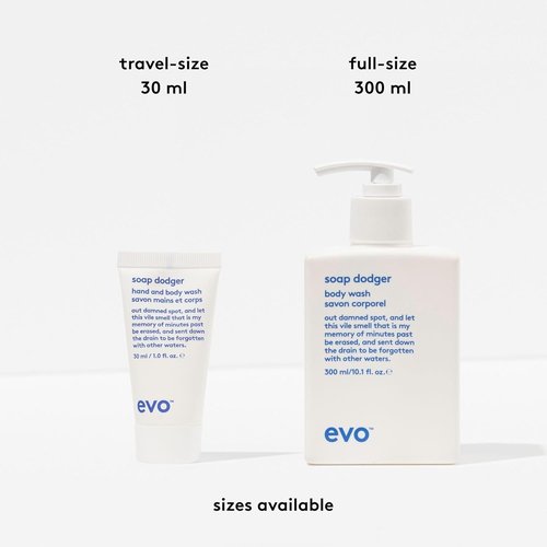 EVO Soap Dodger Body Wash - Paraben-Free, Cleansing & Moisturizing for All Skin Types - 10.1 fl oz