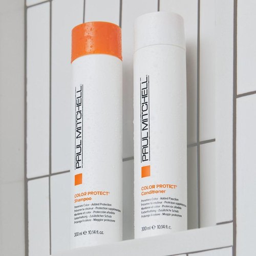 Paul Mitchell Color Protect Shampoo & Conditioner Set - Enhances Protection for Color-Treated Hair