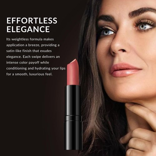 Color Me Beautiful Lipstick - Vibrant Hydrating Color Makeup | Creamy Formula for All-Day Wear