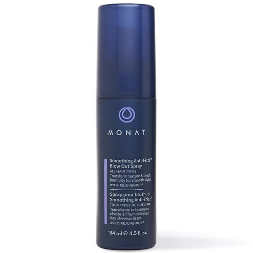 MONAT Smoothing Anti-Frizz Blowout Styling Spray | Quick-Dry Frizz Control & Heat Protection for Glossy Hair