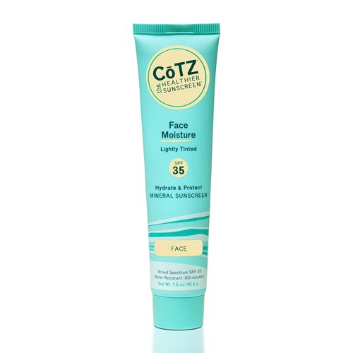 CoTZ Face Moisture Tinted Mineral Sunscreen - Broad Spectrum SPF 35 | 1.5 oz (42.5 g)