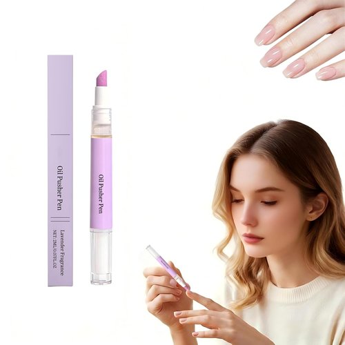 Skiennix 3-in-1 Cuticle Oil Pen - New Ceramic Tip Nail Care Tool for Hangnails & Moisturizing (1pc)