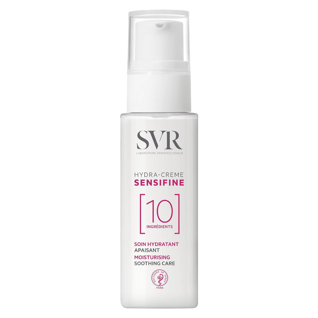 SVR Sensifine Hydra Face Cream - Moisturizing & Soothing Care for Normal to Dry Skin | 1.3 Fl. Oz.