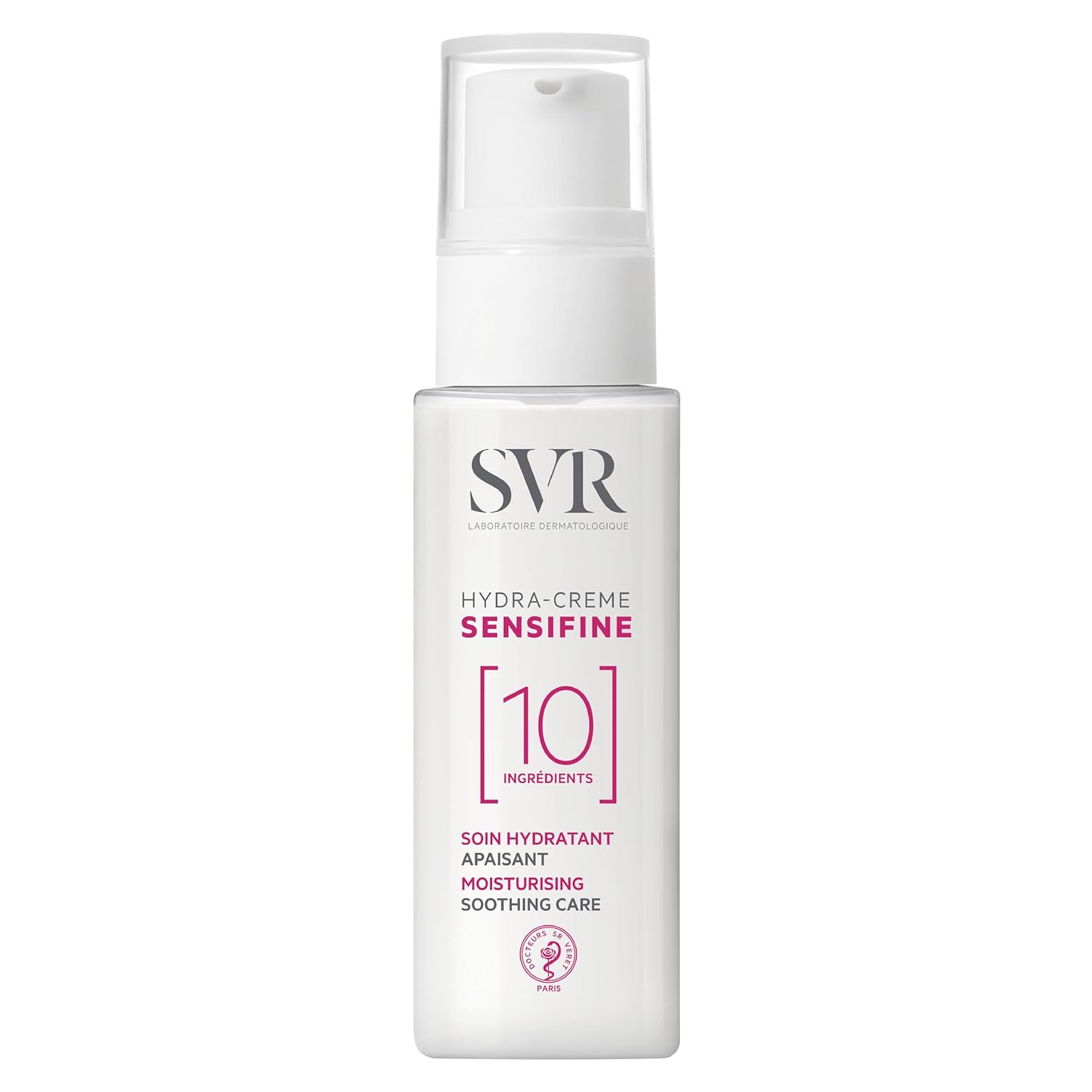 SVR Sensifine Hydra Face Cream - Moisturizing & Soothing Care for Normal to Dry Skin | 1.3 Fl. Oz.