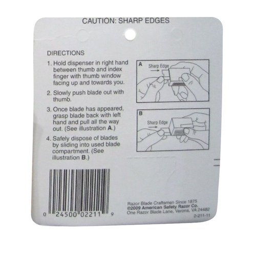 Gem Super Stainless Steel Blades (1 Pack)