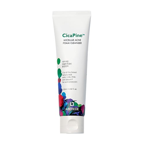 Cicapine Micellar Foam Cleanser - Gentle Cleansing Formula for All Skin Types | 4.06 fl oz (120ml)