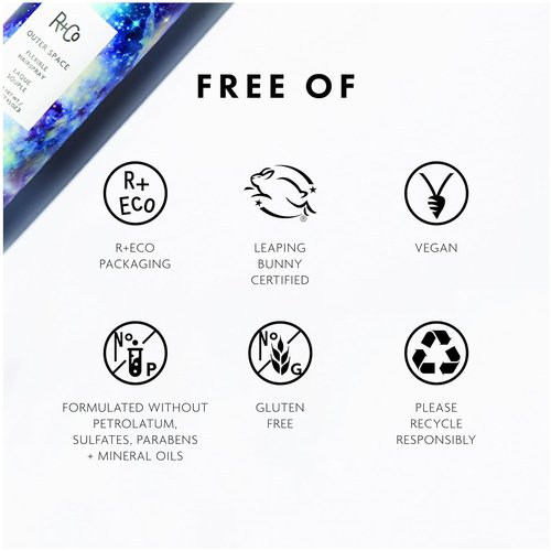 R+Co OUTER SPACE Flexible Hairspray - Light Hold, Long-Lasting Shine & Flexibility for All Hair Types