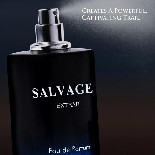 Salvage Extrait Eau De Parfum for Men - Grapefruit & Spices | Elegant 100ml Cologne for Everyday Wear