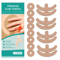 Silicone Scar Sheets for Breast, 16 Pieces Of Reusable Silicone Breast Scar Sheets, Effective Postoperative Scar Healing Solution, Promote Healing, Reduce Scar