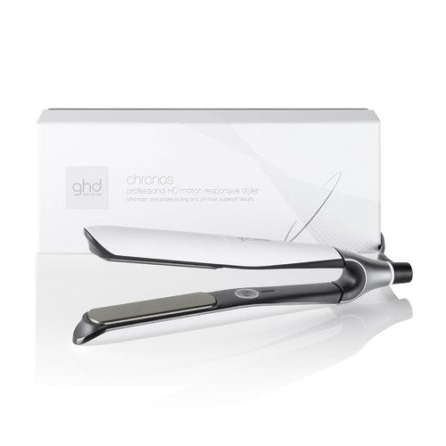 GHD Chronos & Chronos Max Stylers - Professional Flat Iron Hair Straighteners | 3X Faster Styling, 85% More Shine, Lasts 24hrs