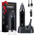 Skiennix Ear and Nose Hair Trimmer - Professional Painless USB Rechargeable, Dual Edge Blades, Waterproof
