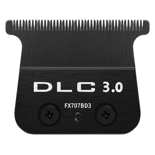 DLC 3.0 Replacement Blades - Zero-Gapped for FX787 & FX726 Trimmers | Compatible with Barberology FX707BD3 - Black