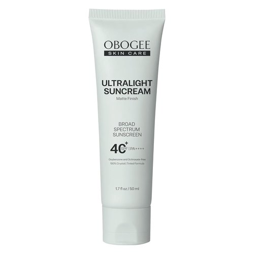 Skiennix Ultralight Sun Cream (SPF 40) - 50 mL | 100% Mineral, Oil-Free Sunscreen - Smooths Skin & Controls Shine