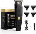 OLOV Barber Hair Trimmer for Men, Cordless T-Blade Beard Trimmer, Professional Rechargeable Hair Clippers for Hair Mustache Cutting & Grooming