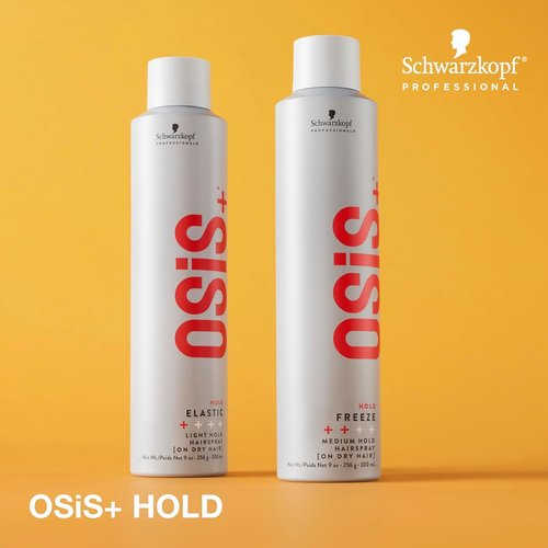 OSiS+ Freeze Hairspray - Medium Hold with Heat and Humidity Protection | 300ml