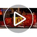 Christmas Lighted Gift Boxes Set of 3 with White LED Lights - Joy Variation