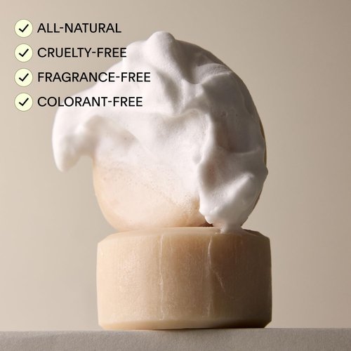 Leaf Shaving Soap Bar by Leaf Shave - All-Natural, Fragrance-Free Soap for Grooming and Skin Preparation for Women & Men, 1.5 oz - Unscented, 2-Pack