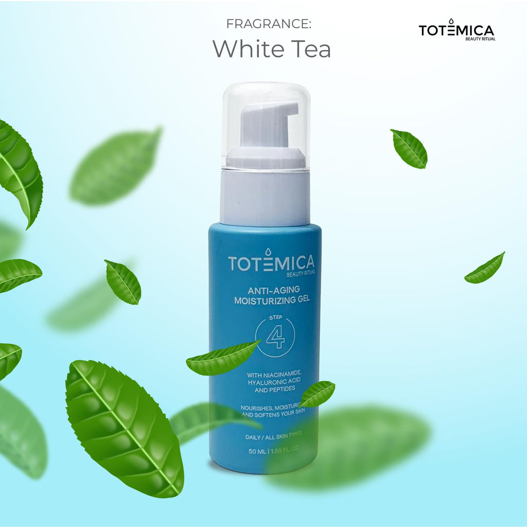 TOTEMICA Face Moisturizer - Anti-Aging Serum with Niacinamide & Hyaluronic Acid | Vegan & Cruelty-Free (1.69 Fl Oz)