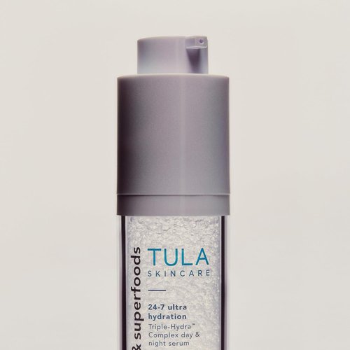 TULA Skincare Ultra Hydration Serum - Triple Hydra Complex for Fine Lines & Dehydration | 1 FL OZ