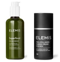 ELEMIS Superfood Facial Wash & Pro-Collagen Marine Cream for Men - Nourishing Skincare Duo