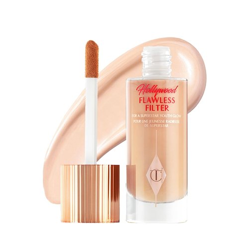 Charlotte Tilbury Hollywood Flawless Filter - Multi-Use Makeup Primer & Illuminating Highlighter for Smooth Skin