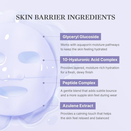 starlike Collagen Hydrogel Face Mask I 5 Sheets (1.41 oz x 5) I Dual Exosome & Azulene I 189Da Ultra-Low Molecular Collagen I Korean Mask Sheet for Deep Hydration, Revitalizing Care & Refreshed Look