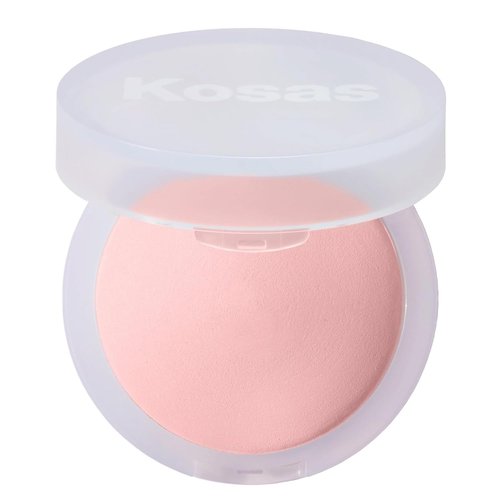 Kosas Cloud Set Brightening Baked Powder - Talc-Free Under Eye Setting Powder for Soft Focus Finish, Candy