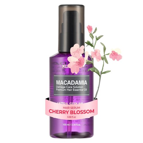 KUNDAL Ultra Macadamia Oil Hair Serum - Intense Repair & Deep Nourishment for All Hair Types | 3.38 fl oz