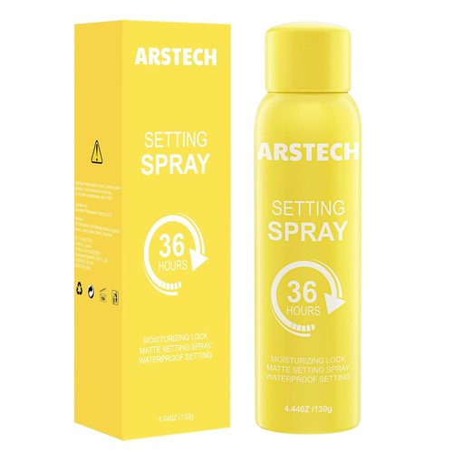 Regine Switzerland Setting Spray - Long-Lasting Makeup Fix with Vitamin C | Hydrating Dewy Mist 4.44 oz