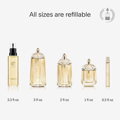 Mugler Alien Goddess Eau de Parfum | Women's Floral & Woody Perfume with Bergamot, Jasmine & Vanilla