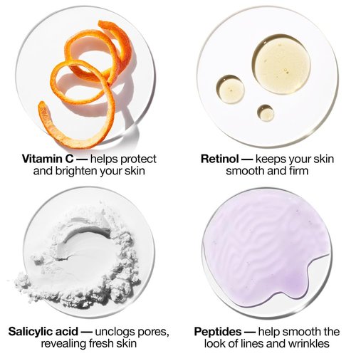 Clinique Smart Night Clinical MD Retinol Treatment - Anti-Aging & Hydrating with Vitamin C, 1 Fl Oz