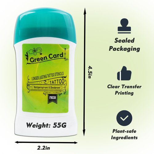 Rayyl Tattoo Transfer Gel 2Pcs Stencil Gel Transfer Cream Professional Safe & Easy Body Art Skin Solution for Tattoo Artists and Beginners Tattoo Studio (70g Each)