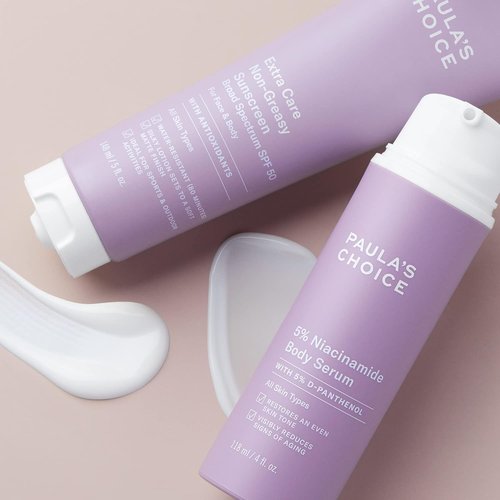 Paula's Choice 5% Niacinamide Body Serum & SPF 50 Oil-Free Sunscreen Set | Non-Greasy, Fragrance-Free