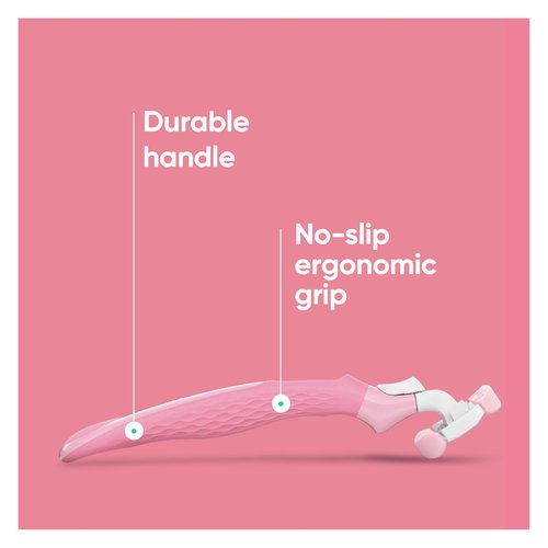 Gillette Venus ComfortGlide Razor for Women, White Tea Scented Gel Bars, Includes 1 Reusable Razor Handle + 2 Refills, Built-in Shave Gel Bars, Holiday Gifts for Women