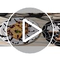 Halloween Party Plates Set - 50 Disposable Spooky Dinnerware with Spider Web & Bat Designs