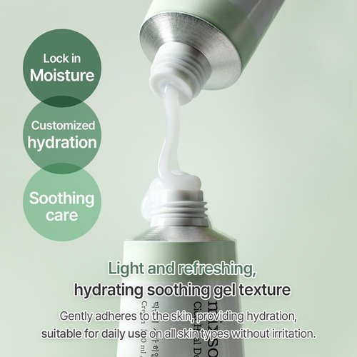 mixsoon Cica Hyal Deep Soothing Cream - Soothing and Hydrating Face Cream, Centella Asiatica and Hyaluronic Acid, Calming Moisturizer for Sensitive Skin 50ml / 1.69 fl.oz. Korean Glass Skin Care