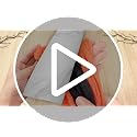 Halloween Cheesecloth Table Runner Set - Black and Orange, 120 x 35 Inch, 3 Pack