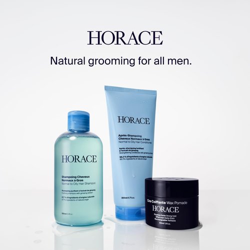 Horace Hair Wax Pomade for Men - Strong Hold & Matte Finish - Refillable 50 ml - Woody Scent