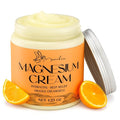 Manelix Magnesium Cream for Sleep - Topical Magnesium for Women, Muscle Relaxation, Calm, Moisturizing with Coconut Oil, Shea Butter & Hyaluronic Acid, 4.23 OZ, Safe for Kids (4.23 Ounce, Orange)