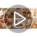 Fall Farmhouse Tiered Tray Decor Set - 8 Pcs Autumn Harvest Thanksgiving