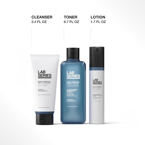 Lab Series Men's Daily Rescue Energizing Face Lotion - Hydrating Anti-Aging Moisturizer for Men