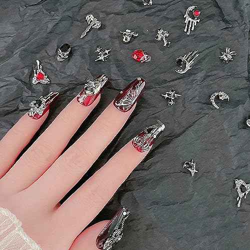 Halloween Nail Charms 3D Alloy Nail Art Decorations - Color7