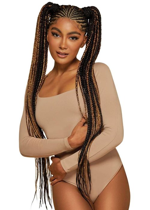Outre X-Pression Braid Pre Stretched Braid 42" 3X (5 Pack, M27/30/613)