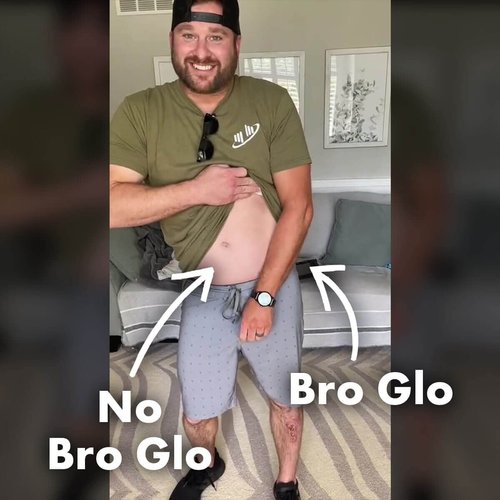 Bro Glo Self Tanner - Easy Sunless Tan Starter Bundle for Face & Body | Oil-Free, Fast-Drying, Natural Bronze