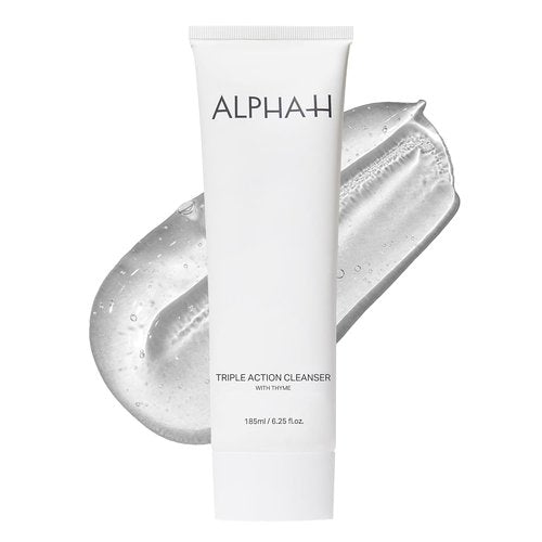 Alpha-H Triple Action Cleanser - 3-in-1 Gel Face Cleanser for Makeup Removal & Oil Control